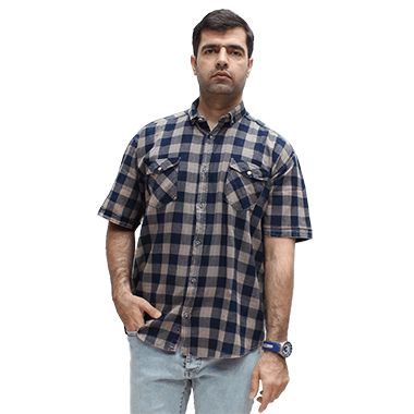 پیراهن سایز بزرگ مردانه کد محصولnex2104